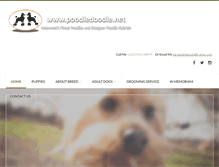 Tablet Screenshot of poodledoodle.net